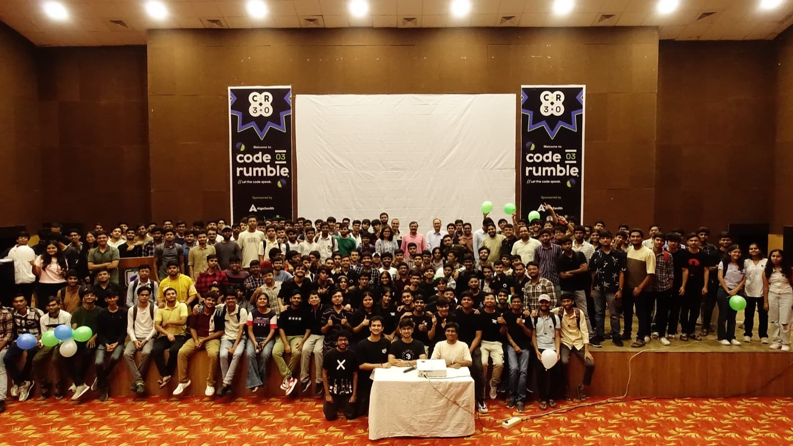 A moment from CodeRumble 3.0